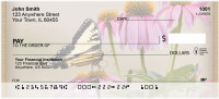 Brown Eyed Susans With Butterfly Personal Checks | ZNAT-38