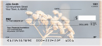 Dried Flowers Personal Checks | ZNAT-57