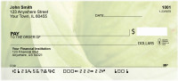 Foliage Abstract Personal Checks | ZNAT-60
