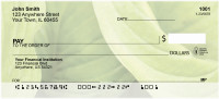 Foliage Abstract Personal Checks | ZNAT-60