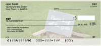 Legalize Marijuana -Please Keep Off The Grass Personal Checks | ZPAT-33