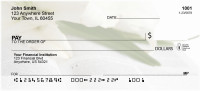 Lily Bouquet On Holy Bible Personal Checks | ZREL-11