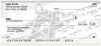 Star Of David Personal Checks | ZREL-12