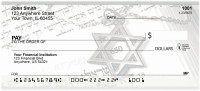 Star Of David Personal Checks | ZREL-12