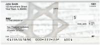 Star Of David Personal Checks | ZREL-12