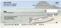 Moored Fishing Boats Personal Checks | ZSAI-13