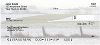 Barbed Wire Fence Posts Personal Checks | ZSCE-35