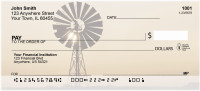 Windmills On Western Plains Personal Checks | ZSCE-51