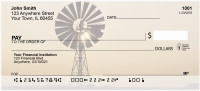 Windmills On Western Plains Personal Checks | ZSCE-51