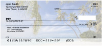Palms On Beach Personal Checks | ZSCE-54