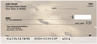Footprints In The Sand Personal Checks | ZSCE-55