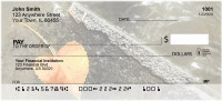 Falling Leaves On Water Personal Checks | ZSCE-64