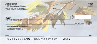 Falling Leaves On Water Personal Checks | ZSCE-64