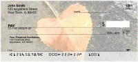 Falling Leaves On Water Personal Checks | ZSCE-64