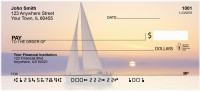 Sailboats At Sunrise Personal Checks | ZSCE-73