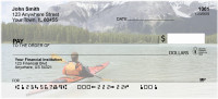 Mountain Lakes On Kayak Personal Checks | ZSCE-76
