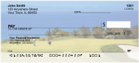 Golfers View Of Catalina Island Personal Checks | ZSPO-43