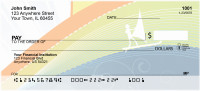 Windsurfing Abstract Personal Checks | ZSPO-60