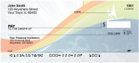 Windsurfing Abstract Personal Checks | ZSPO-60