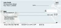 Golf Christmas Ornaments Personal Checks | ZSPO-69