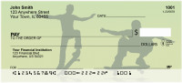 Skateboards Going Green Personal Checks | ZSPO-80