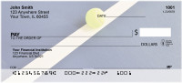 Abstract Tennis Court Personal Checks | ZSPO-81
