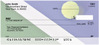 Abstract Tennis Court Personal Checks | ZSPO-81