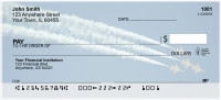 Stunt Airforce Planes In Action Personal Checks | ZTRA-34