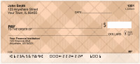 Plaids And Medallion Personal Checks | ZTVL-09