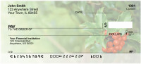 Holly With Greenery Personal Checks | ZXMS-03