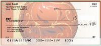 Red Ornaments Personal Checks | ZXMS-33