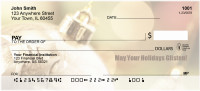 May Your Holidays Glisten Personal Checks | ZXMS-54