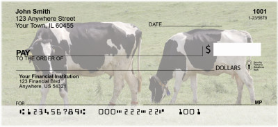 Farm Animals Personal Checks | ANI-05