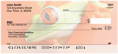 Frogs Personal Checks | ANI-09