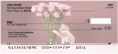 Pretty In Pink Personal Checks | BBA-73
