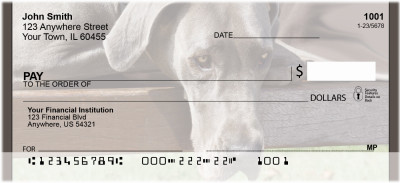 Great Danes Personal Checks | BBA-98