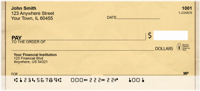 Parchment Personal Checks | BBD-26