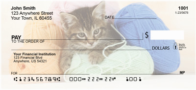 Sew Playful Kittens Personal Checks | BBD-88