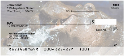 Hippo Heaven Personal Checks | BBE-07