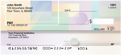 High Tech In Technicolor Personal Checks | BBE-57