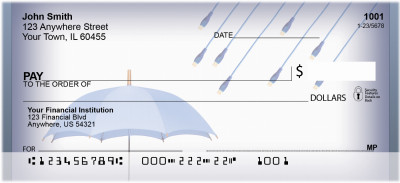 Raining Opportunity Personal Checks | BBE-62