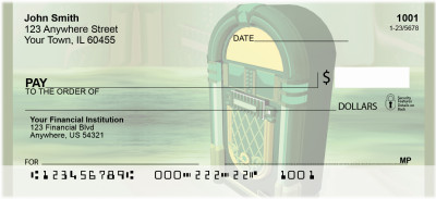 Music In Retro Personal Checks | BBF-91