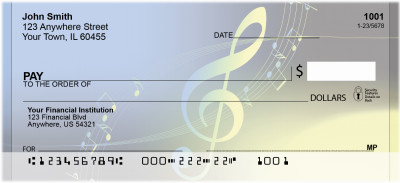 Music In The Air Personal Checks | BBF-92