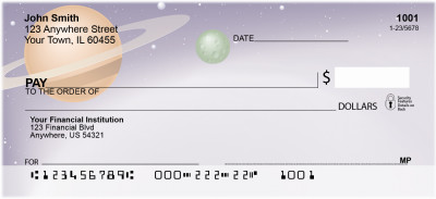 The Space Age Personal Checks | BBG-12