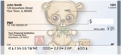 Teddy Bear ABC's Personal Checks | BBG-20