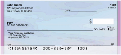 Pastel Waters Personal Checks | BBG-68