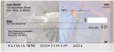 Space Age Travel Personal Checks | BBH-43