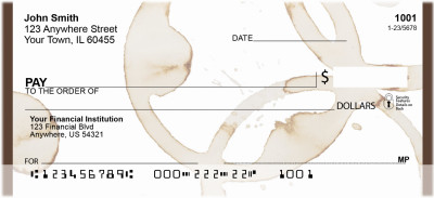 Coffee Stains Personal Checks | BBI-04