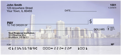 Miami Skyline Personal Checks | BBK-13