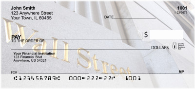Wall Street Personal Checks | BBK-19